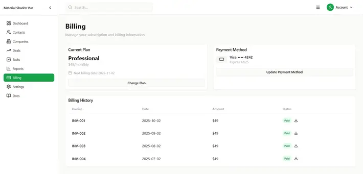 Tableau de Bord & Dashboard