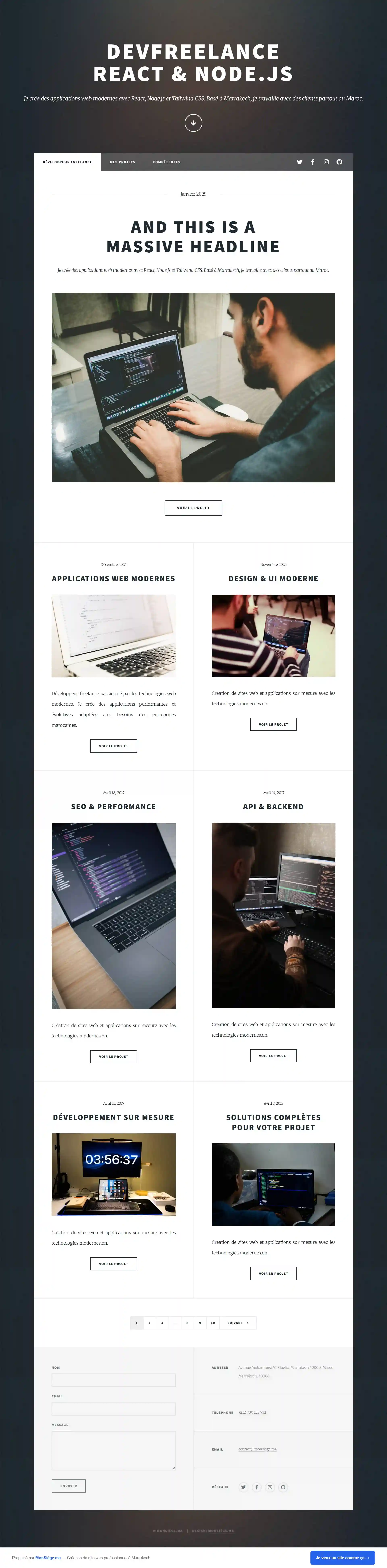 Développeur / Designer Freelance