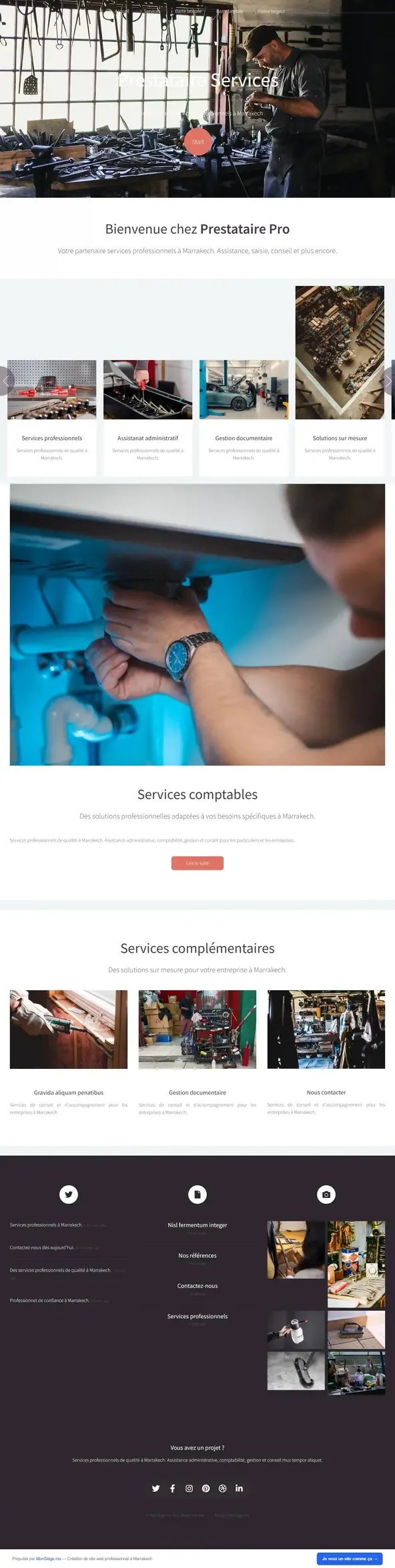 Prestataire de Services