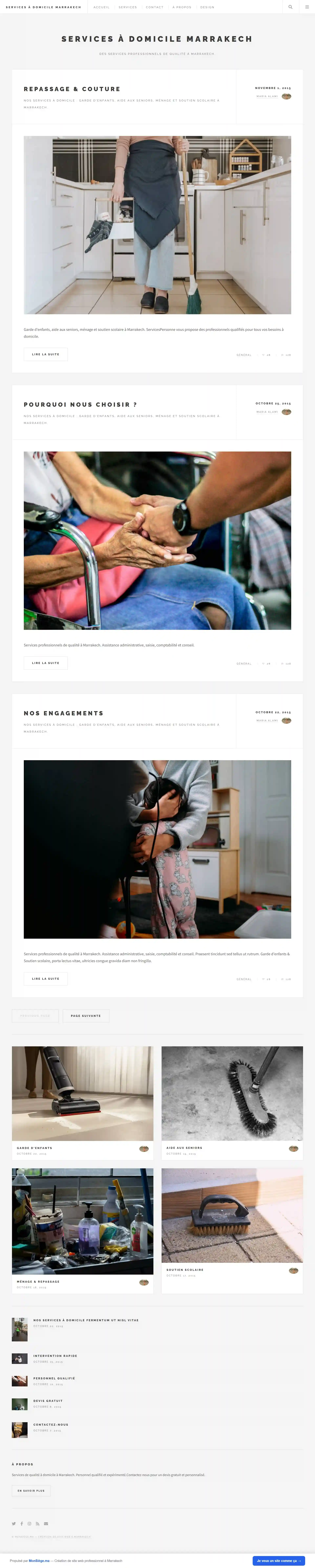 Aide à la Personne / Ménage