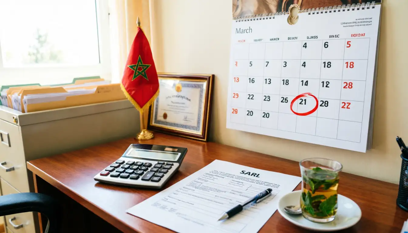 Fiscalité entreprise Maroc : déclaration IS et TVA