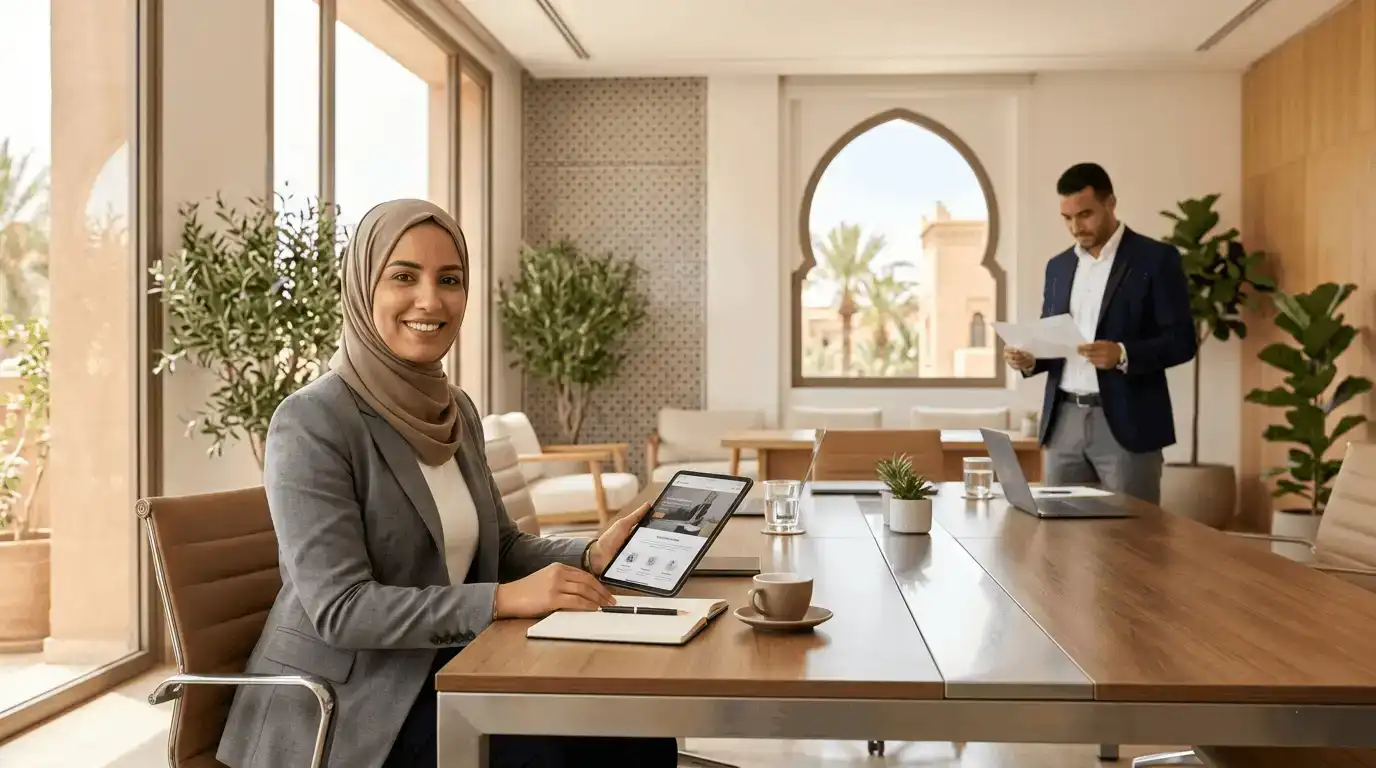 MonSiege.ma - Expert création entreprise et domiciliation à Marrakech Guéliz