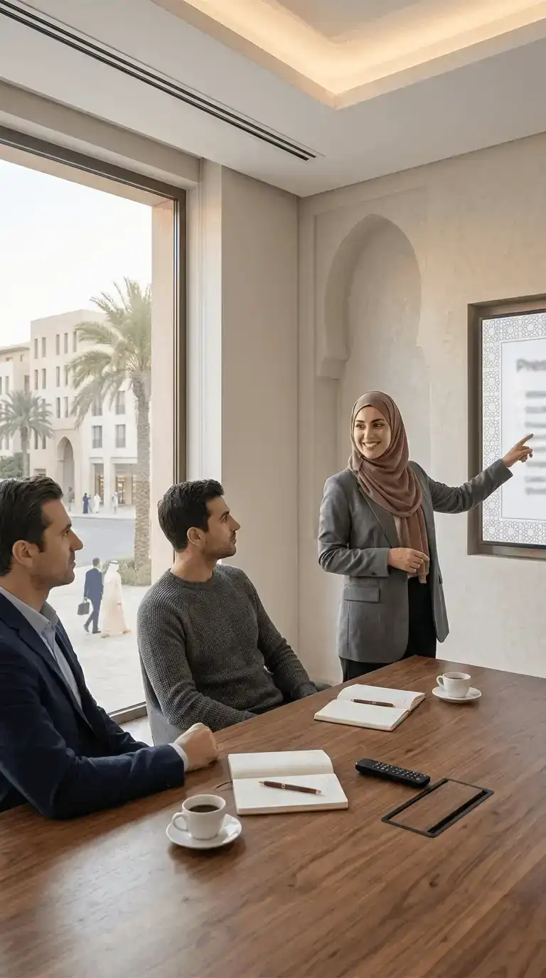 Salle de réunion équipée pour entreprises à Marrakech